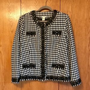 Fun and Funky Black and White Jacket